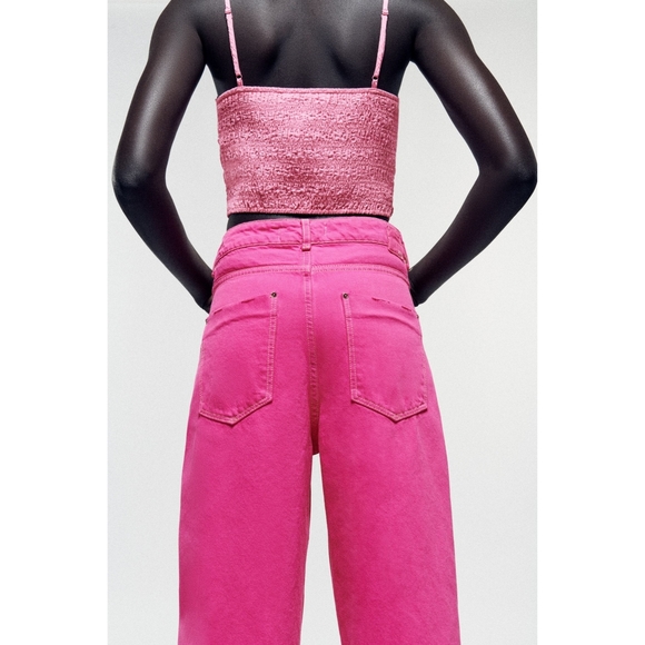 Zara draped crop top - Picture 3 of 8